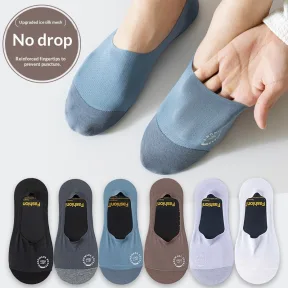 Mesh Low-cut Invisible Socks For Men's Short Socks