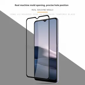 vivo Y20-ի ամբողջական էկրանը ծածկող կոփված ապակու պաշտպանիչ թաղանթ՝ փաթեթավորմամբ