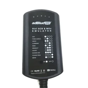 AdBlue էմուլյատոր՝ 9-ը 1-ում բեռնատարների համար