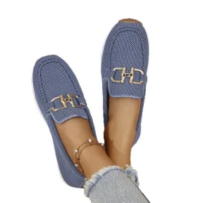 Women's Solid Color Flat Sneakers - Casual Lightweight Walking Shoes For Daily Wear And Comfortable All-match Style