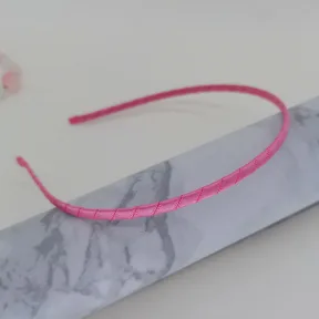 DIY Handmade Hair Accessories Colorful Narrow Goods Head Buckle Metal Thin Headband