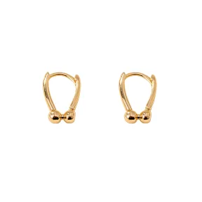 Horseshoe Earrings Women's Detachable Short U-shaped