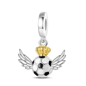 Football DIY Bead Pendant Bracelet Accessories
