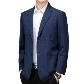 Sophisticated Fashionable Casual Mens Suit Jacket