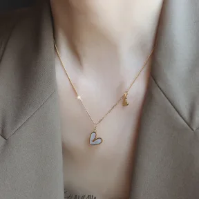 Սրտաձև վզնոց՝ գույնը պահպանող ծածկույթով