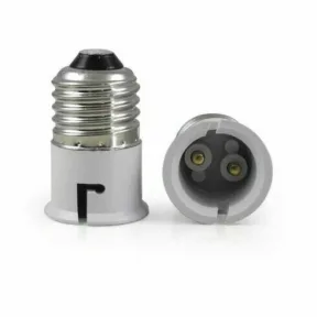 LED լամպի պատրոնի փոխակերպիչ ադապտեր E27/B22