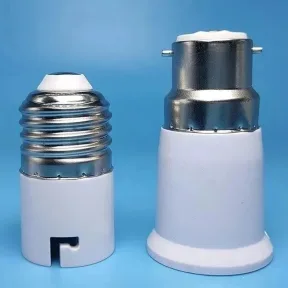 LED լամպի պատրոնի փոխակերպիչ ադապտեր E27/B22