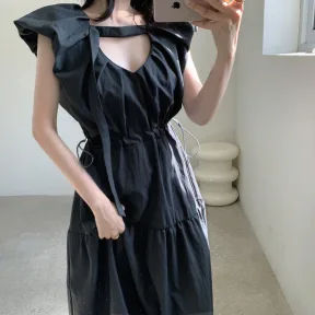 Versatile Fashionable Pleated Dress For Women