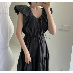 Versatile Fashionable Pleated Dress For Women