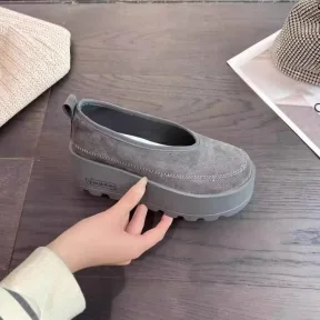 Retro Ugly-cute Chunky-soled Birkens For Women