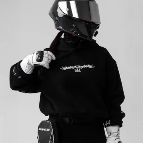 Noctilucent 3D Digital Print Street Motorcycle Top