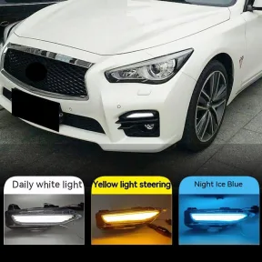 Infiniti Q50/Q50L/Q70-ի առջևի բամպերի LED շրջադարձային ազդանշանային, մառախուղի և ցերեկային լույս