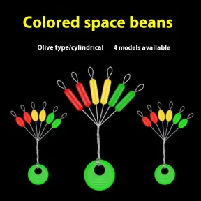 Ձկնորսական ռետինե «Space Beans» բշտիկներ՝ օլիվաձև և գլանաձև