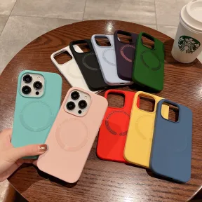 Մագնիսական պաշտպանիչ պատյան iPhone-ի համար՝ հեղուկ սիլիկոնից
